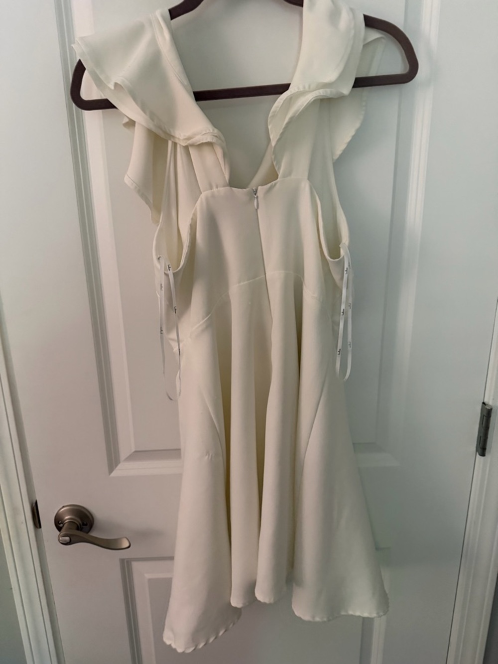 Lulu's Ruffle V-Neck Mini Dress - Picture 2 of 2